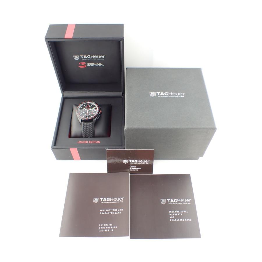 タグホイヤー カレラ 自動巻きクロノグラフ キャリバー16 セナ限定 CBB2080.FT6042 中古美品 | TAG HEUER | 11