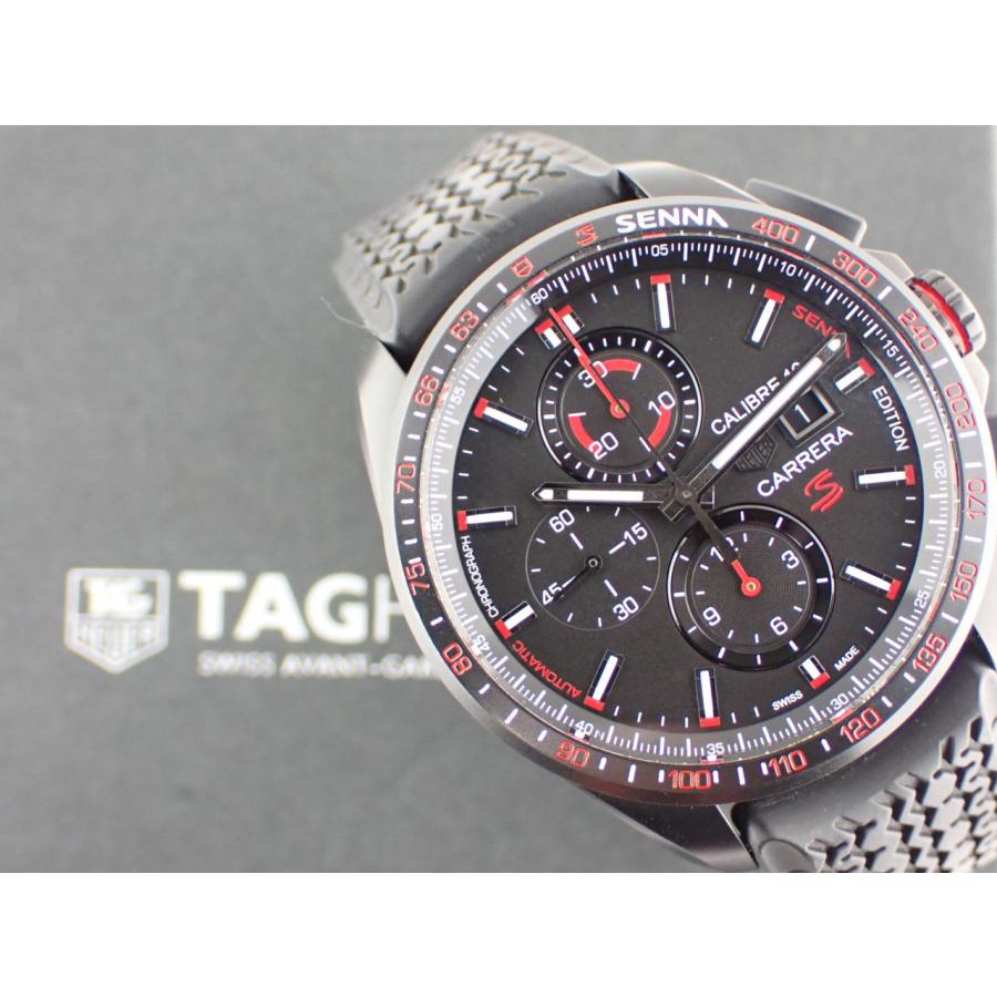 タグホイヤー カレラ 自動巻きクロノグラフ キャリバー16 セナ限定 CBB2080.FT6042 中古美品 | TAG HEUER | 12