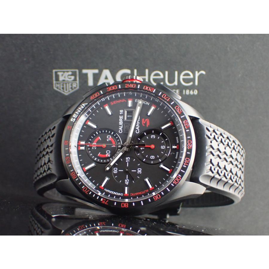 タグホイヤー カレラ 自動巻きクロノグラフ キャリバー16 セナ限定 CBB2080.FT6042 中古美品 | TAG HEUER | 13