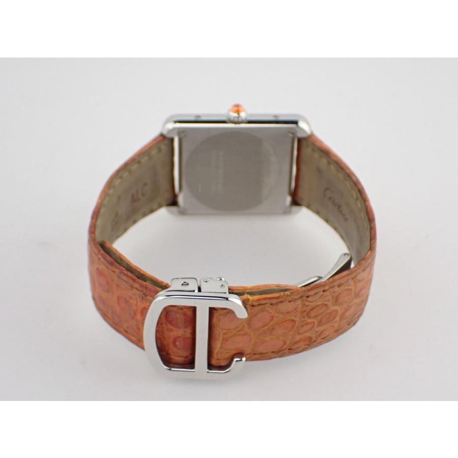 TANK（Cartier） カルティエ タンクソロ SM 数量限定 オレンジ文字盤