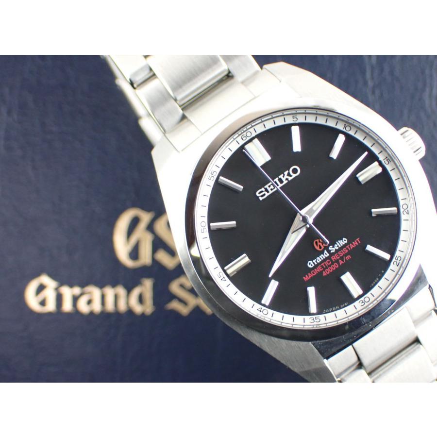 Grand Seiko グランドセイコー 生産終了 9Fクォーツ 強化耐磁 ブラック 