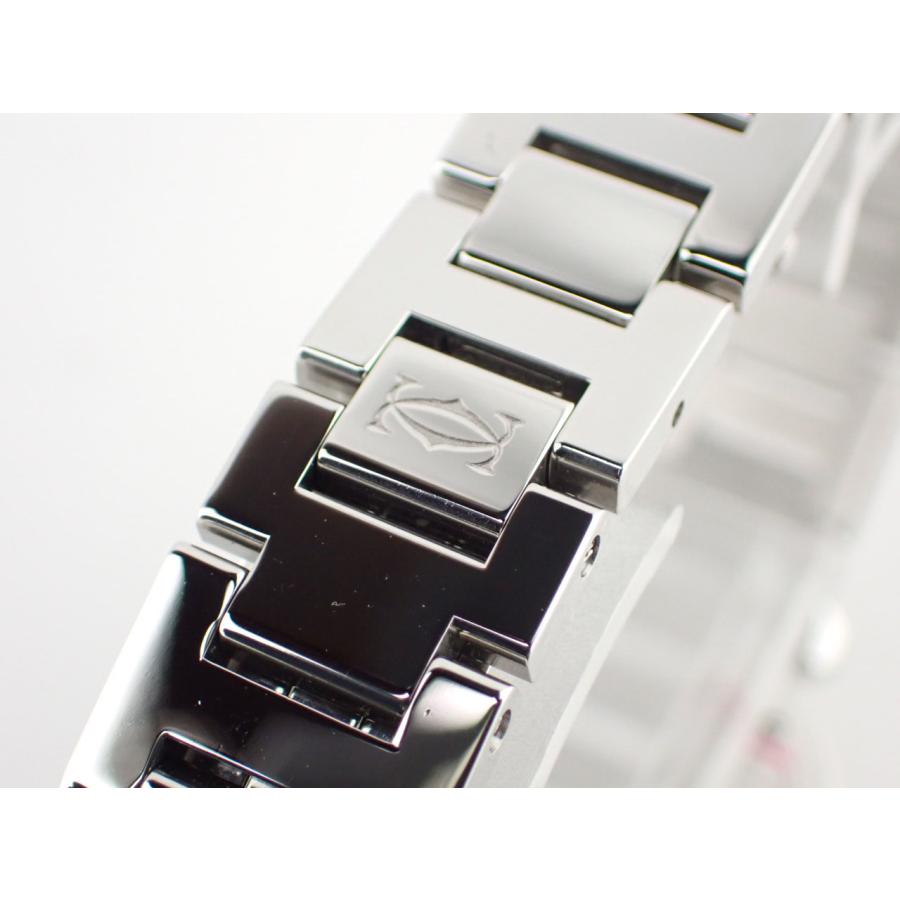 カルティエ ミスパシャ 1周年記念モデル レディース ブルー文字盤 W3140024 新品仕上げ済 | Cartier | 08