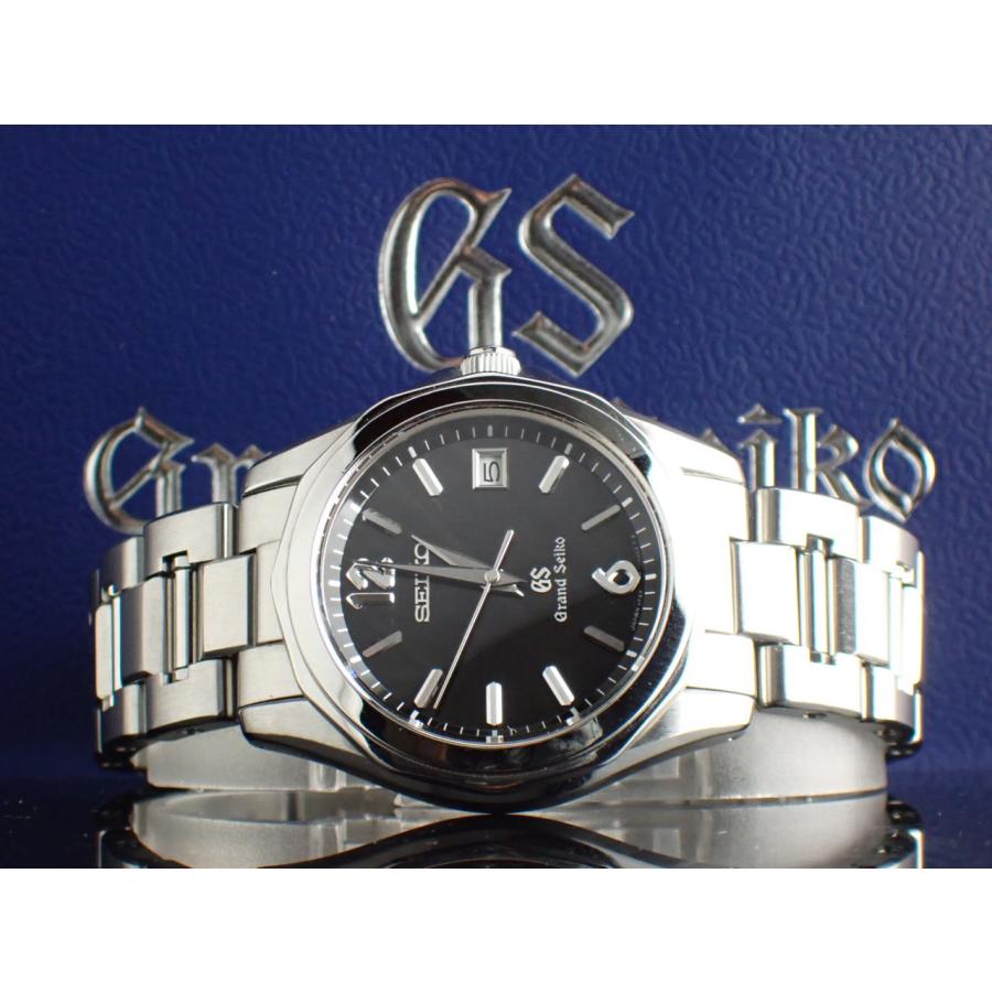 Grand Seiko グランドセイコー 9Fクォーツ 12角ベゼル ブラック文字盤