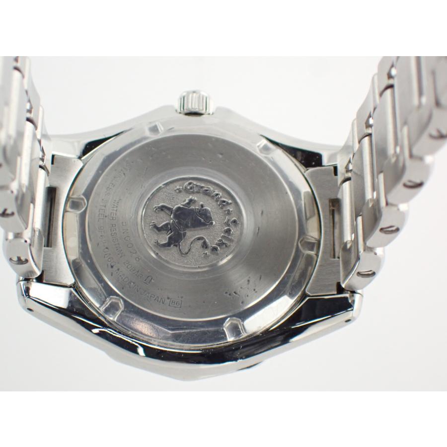 グランドセイコー SBGX035/9F62-0A60クォーツ GS Grand Seiko グランドセイコー 9Fクォーツ 12角ベゼル ブラック文字盤