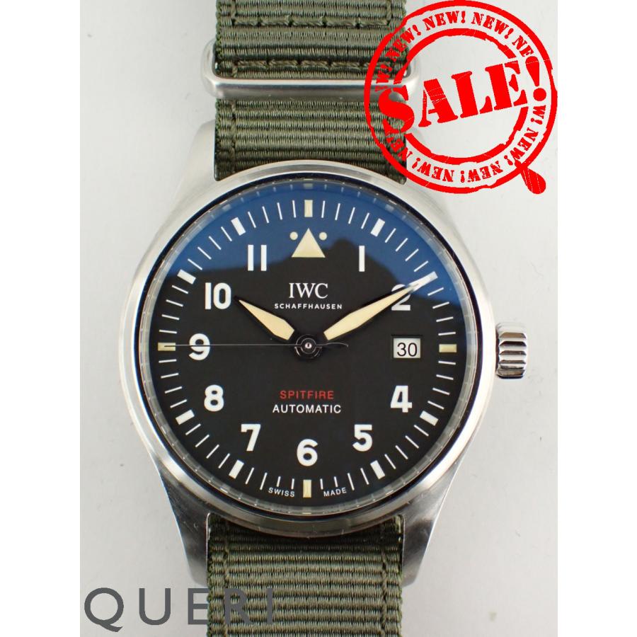 IWC パイロットウォッチ スピットファイア オートマティック ブラック文字盤 IW326801  新品仕上げ済 | パイロット・ウォッチ
