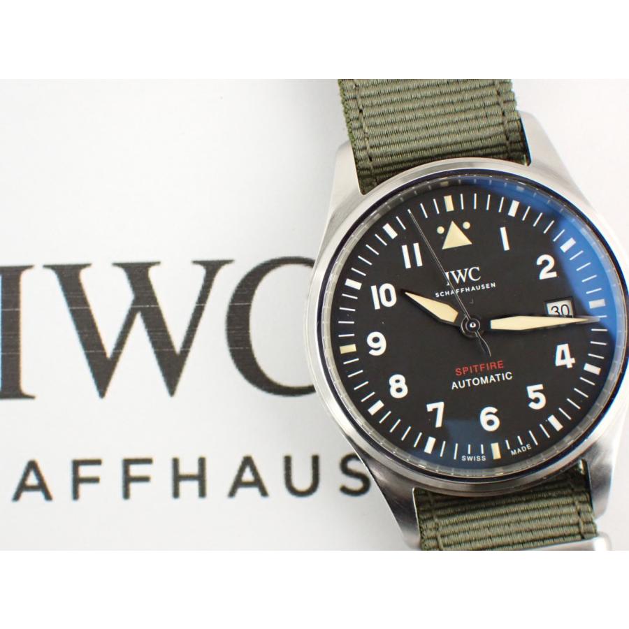 IWC パイロットウォッチ スピットファイア オートマティック ブラック文字盤 IW326801  新品仕上げ済 | パイロット・ウォッチ | 12