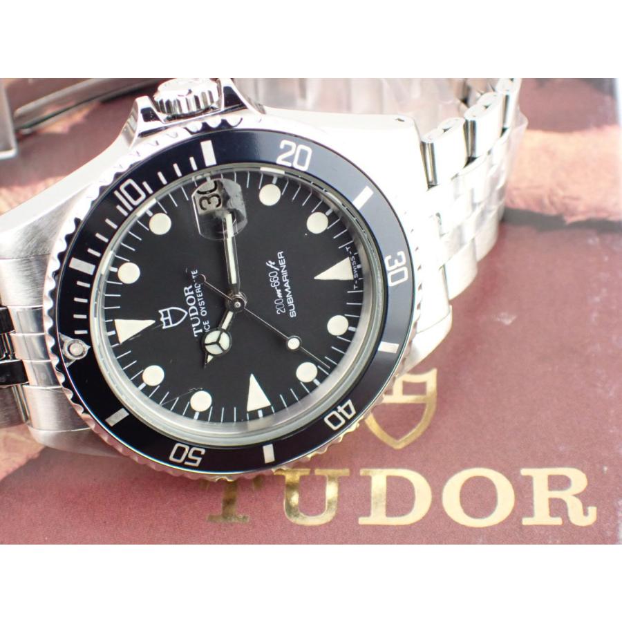 チューダー サブマリーナー デイト ロレックス刻印 ブラック文字盤 76000 新品仕上げ済 |  | 12