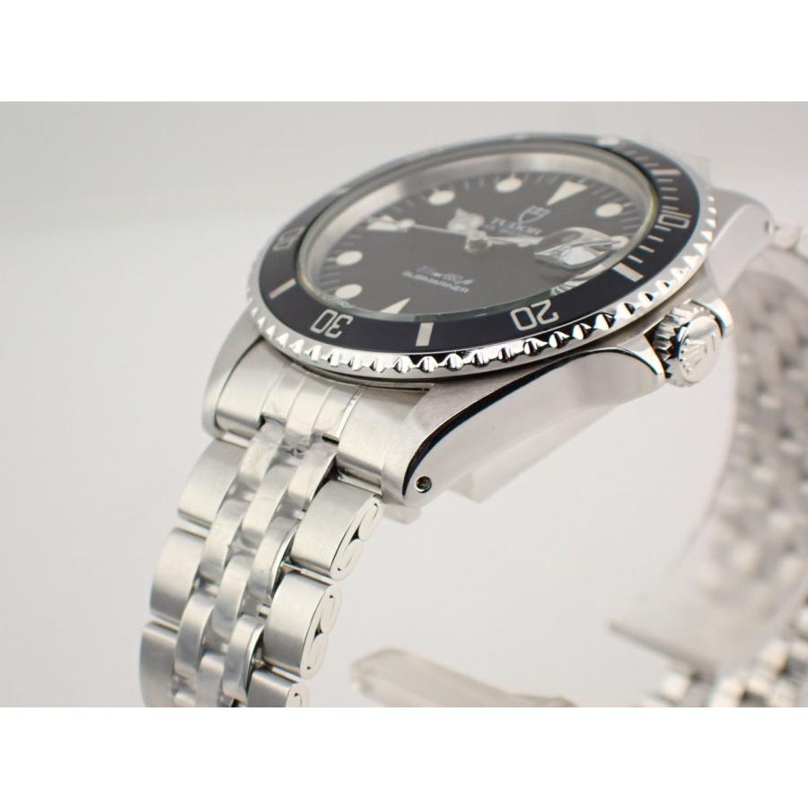 チューダー サブマリーナー デイト ロレックス刻印 ブラック文字盤 76000 新品仕上げ済 |  | 03