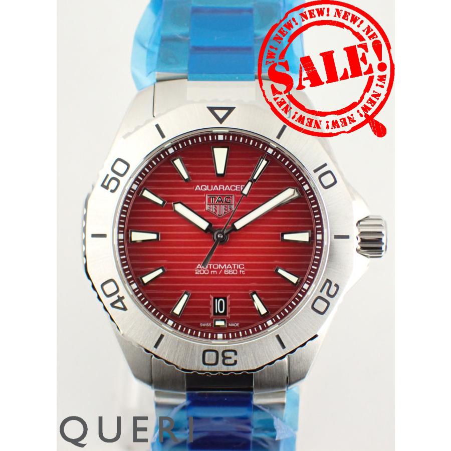 タグホイヤー アクアレーサー プロフェッショナル200 キャリバー5 レッド文字盤 WBP2114.BA0627 新品 | TAG HEUER