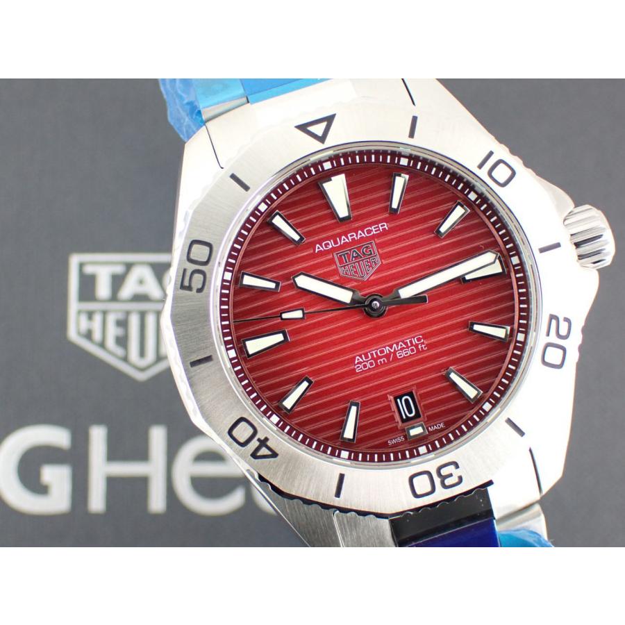 タグホイヤー アクアレーサー プロフェッショナル200 キャリバー5 レッド文字盤 WBP2114.BA0627 新品 | TAG HEUER | 12