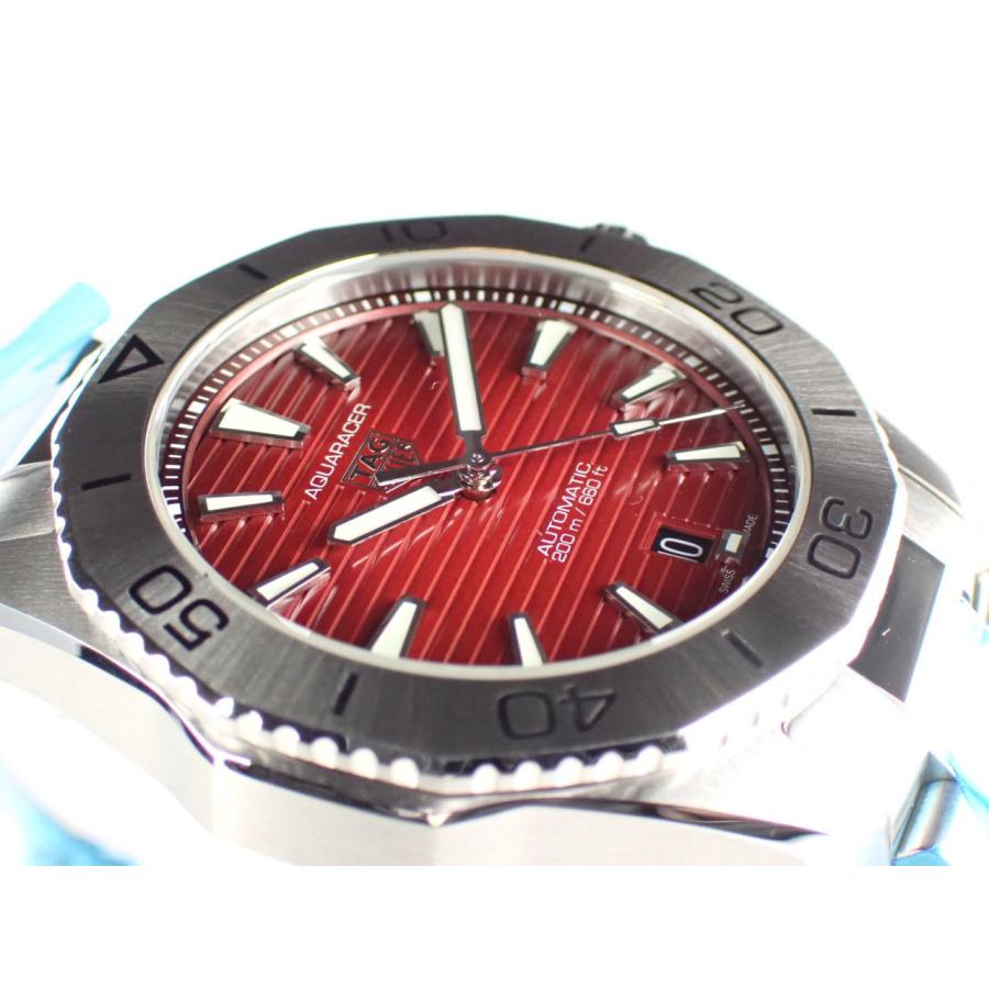 タグホイヤー アクアレーサー プロフェッショナル200 キャリバー5 レッド文字盤 WBP2114.BA0627 新品 | TAG HEUER | 01