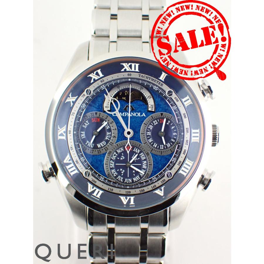 シチズン カンパノラ グランドコンプリケーション 紺瑠璃 漆塗り文字盤 AH4080-61L(672-A1CJL01) 新品 | CAMPANOLA