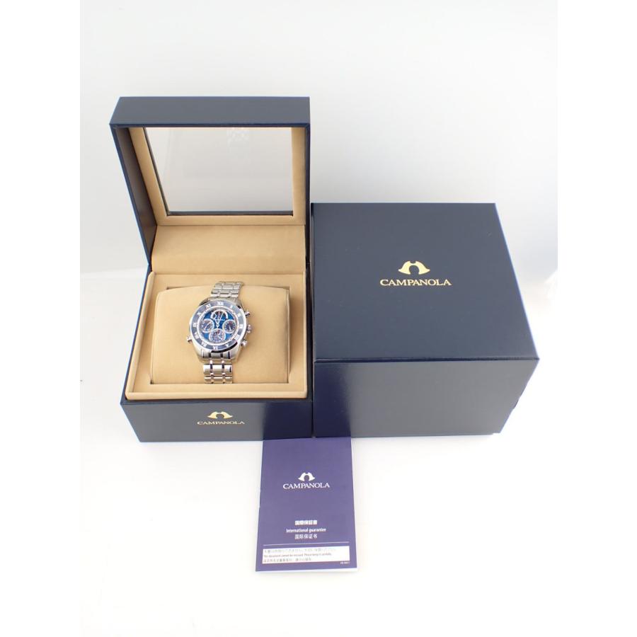 シチズン カンパノラ グランドコンプリケーション 紺瑠璃 漆塗り文字盤 AH4080-61L(672-A1CJL01) 新品 | CAMPANOLA | 10