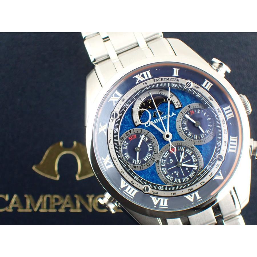 シチズン カンパノラ グランドコンプリケーション 紺瑠璃 漆塗り文字盤 AH4080-61L(672-A1CJL01) 新品 | CAMPANOLA | 11