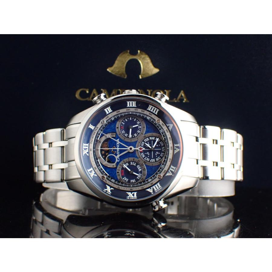 シチズン カンパノラ グランドコンプリケーション 紺瑠璃 漆塗り文字盤 AH4080-61L(672-A1CJL01) 新品 | CAMPANOLA | 12