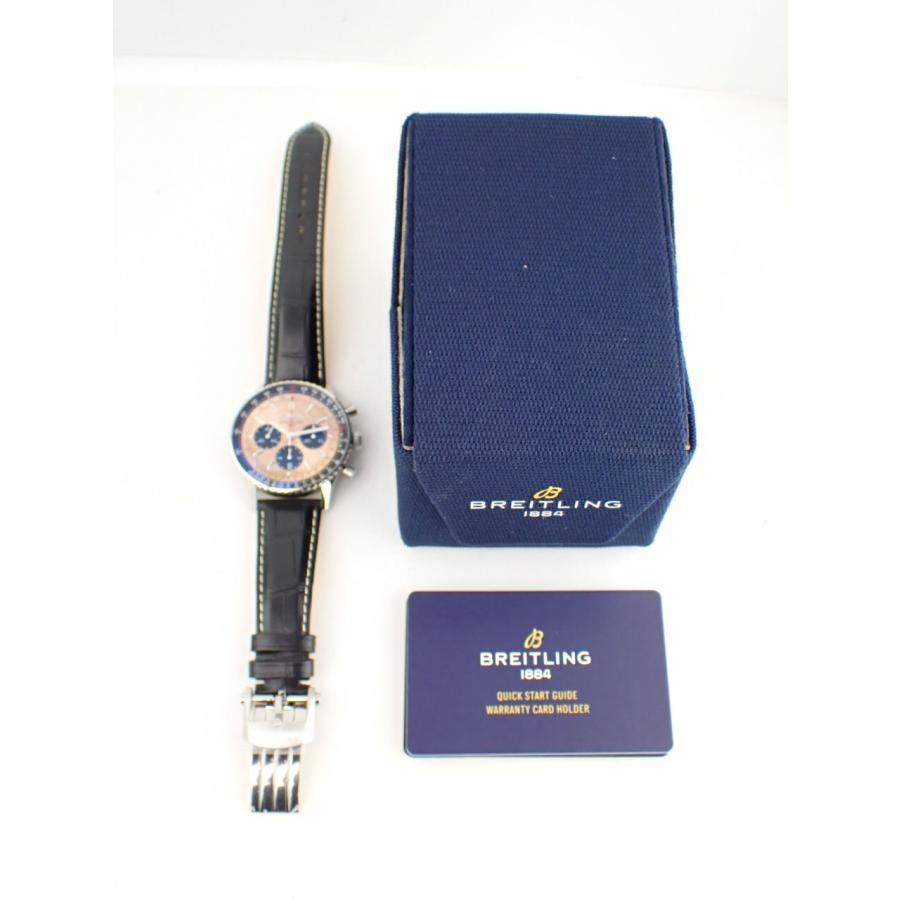 ブライトリング ナビタイマー B01 クロノグラフ 43 カッパー文字盤 メンズ AB0138241K1P1(AB0138) 新品 | ナビタイマー | 11