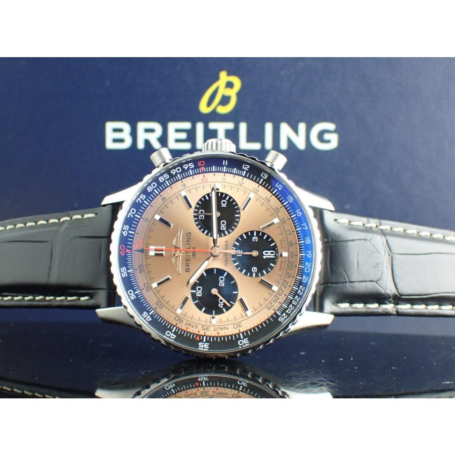 ブライトリング ナビタイマー B01 クロノグラフ 43 カッパー文字盤 メンズ AB0138241K1P1(AB0138) 新品 | ナビタイマー | 13