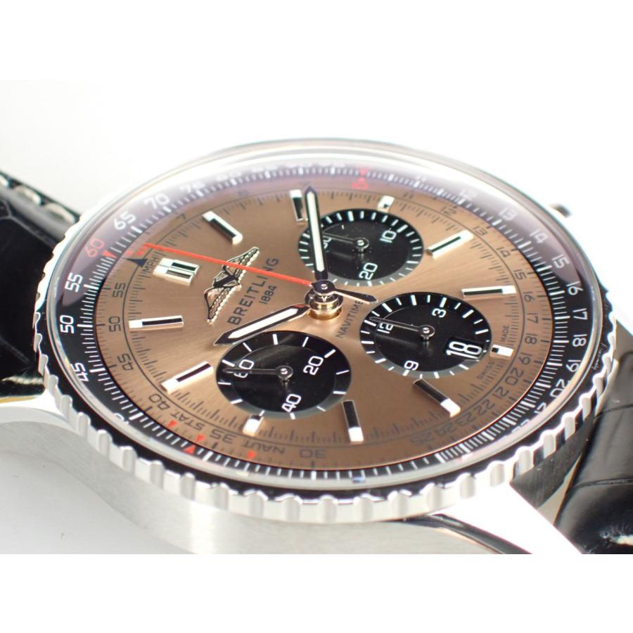 ブライトリング ナビタイマー B01 クロノグラフ 43 カッパー文字盤 メンズ AB0138241K1P1(AB0138) 新品 | ナビタイマー | 01
