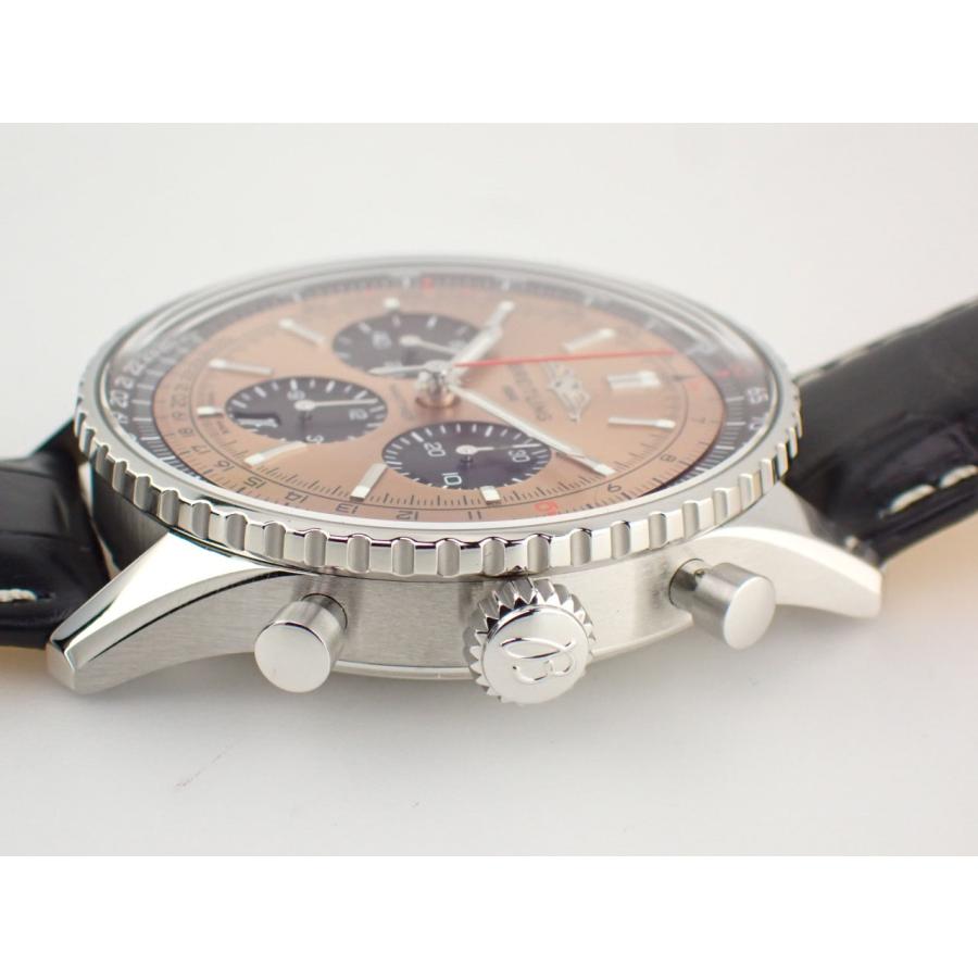 ブライトリング ナビタイマー B01 クロノグラフ 43 カッパー文字盤 メンズ AB0138241K1P1(AB0138) 新品 | ナビタイマー | 02