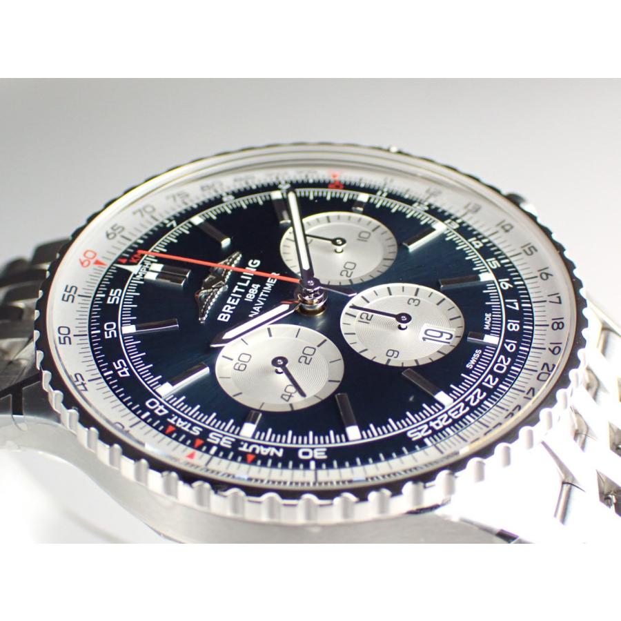 ブライトリング ナビタイマー B01 クロノグラフ 46 ブルー文字盤 AB0137211C1A1(AB0137) 新品 | ナビタイマー | 01