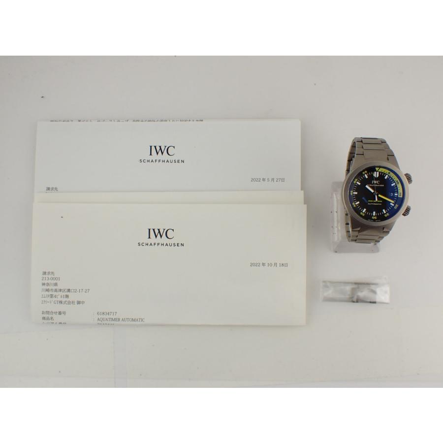 IWC アクアタイマー オートマチック2000 ブラック文字盤 メンズ IW353803 中古 | アクアタイマー | 10