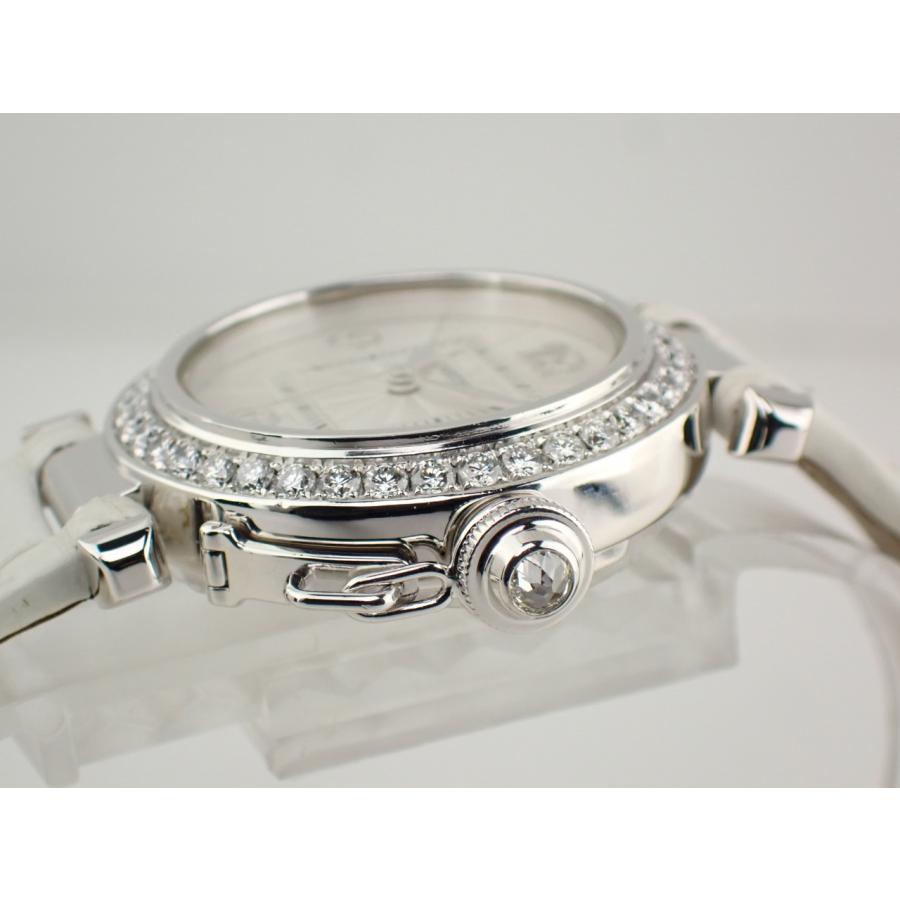 カルティエ パシャ ダイヤモンドベゼル 32mm クォーツ レディース WJ1050M9 新品仕上げ済 | Cartier | 02