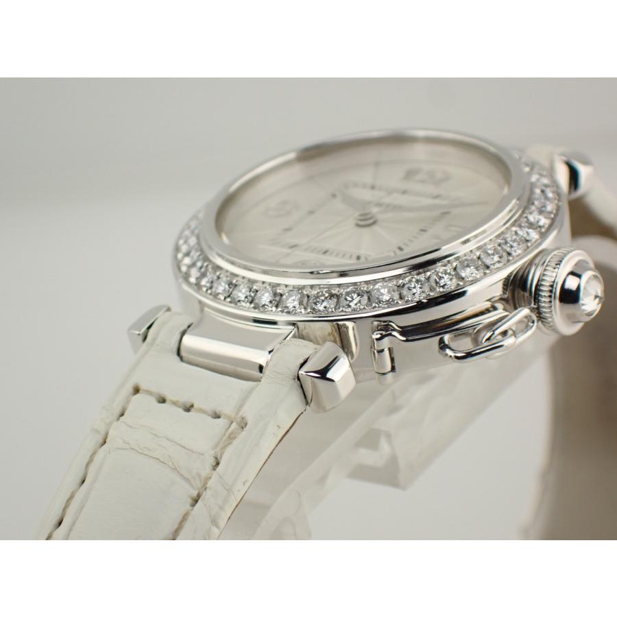 カルティエ パシャ ダイヤモンドベゼル 32mm クォーツ レディース WJ1050M9 新品仕上げ済 | Cartier | 03