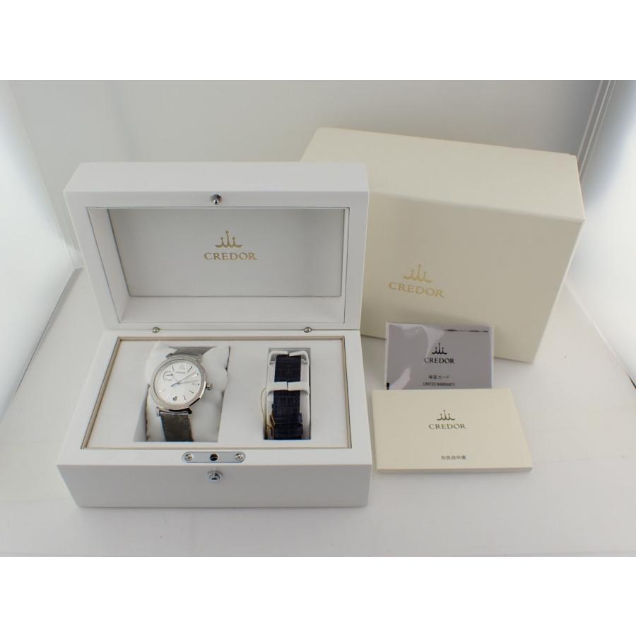 クレドール リネアルクス スプリングドライブ特別モデル 湖氷(こひょう) 数量限定 GCLH971(7R88-0AW0) 新品仕上げ済 | CREDOR | 10