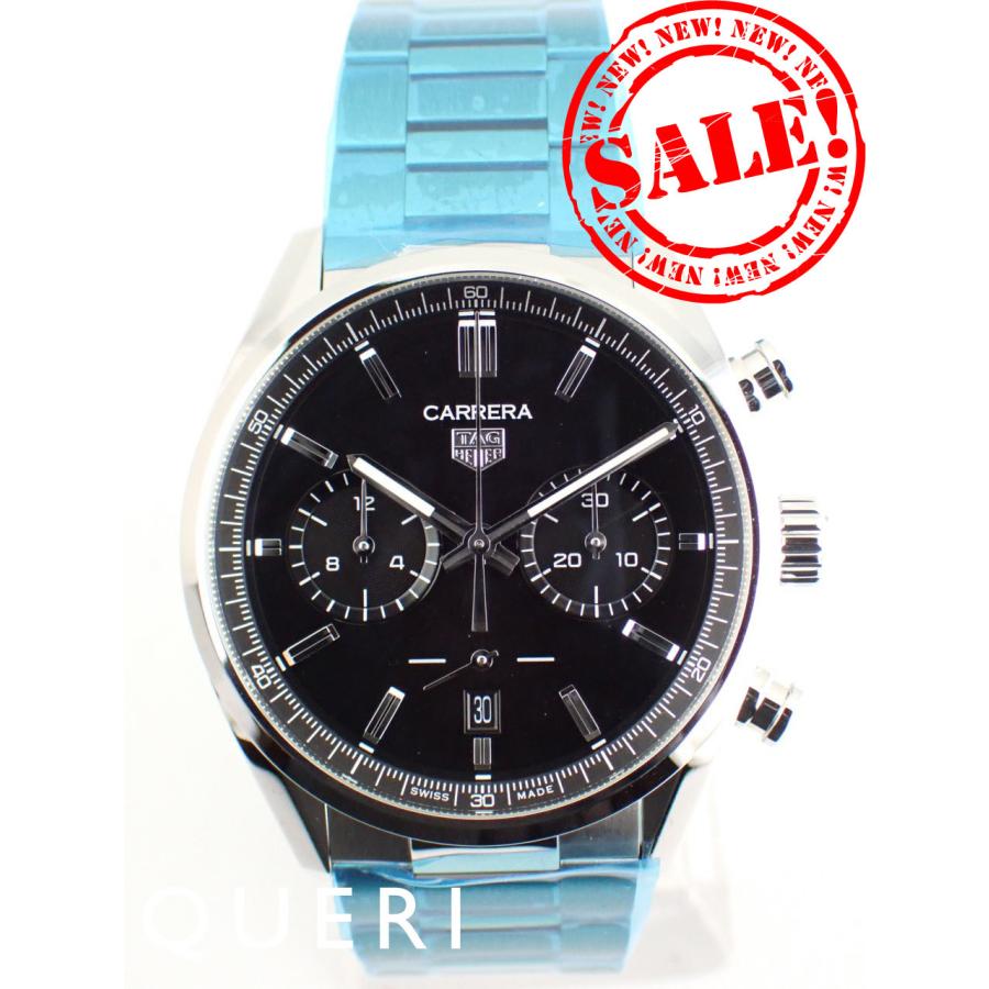 タグホイヤー カレラ キャリバーホイヤー02 クロノグラフ ブラック文字盤 CBN2010.BA0642 新品 | カレラ