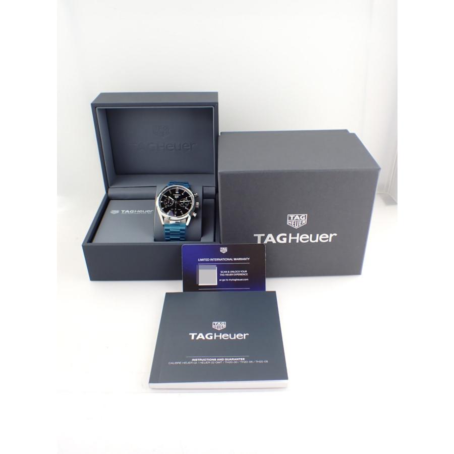 タグホイヤー カレラ キャリバーホイヤー02 クロノグラフ ブラック文字盤 CBN2010.BA0642 新品 | カレラ | 11