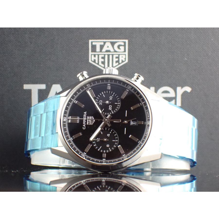 タグホイヤー カレラ キャリバーホイヤー02 クロノグラフ ブラック文字盤 CBN2010.BA0642 新品 | カレラ | 13