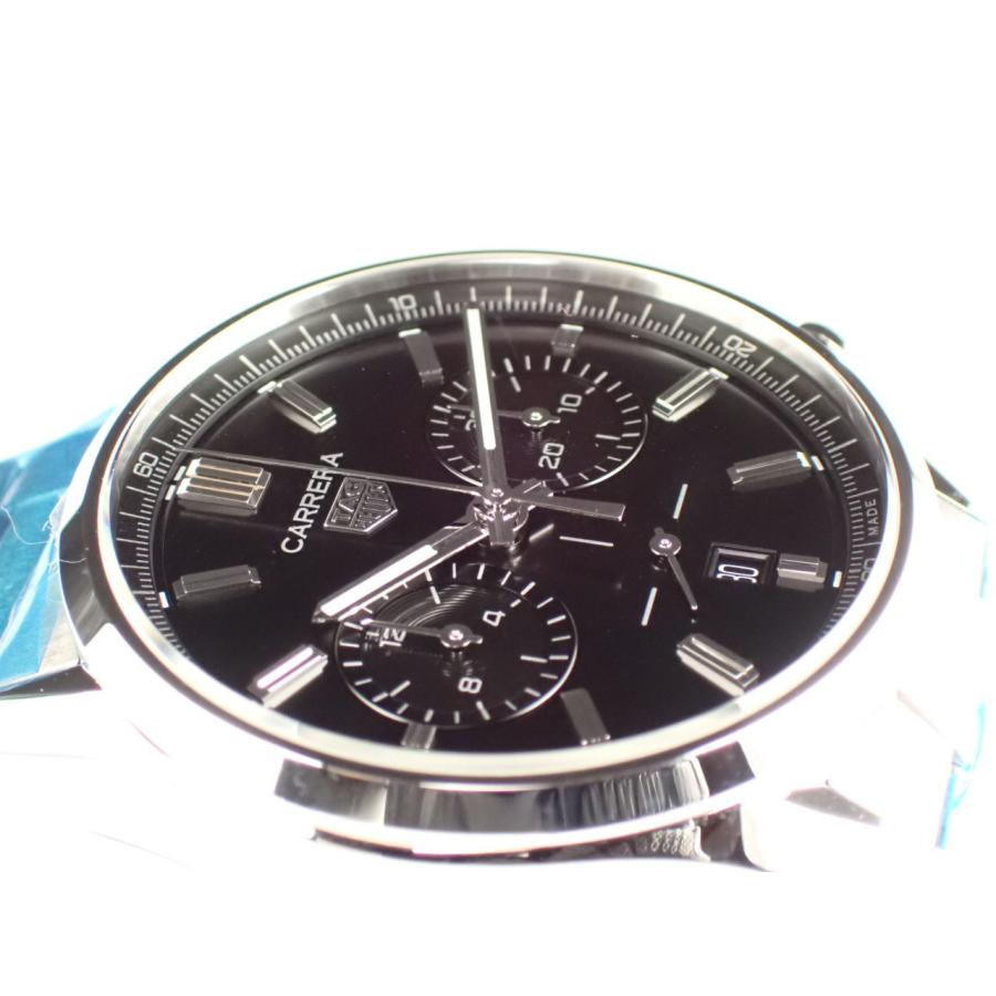 タグホイヤー カレラ キャリバーホイヤー02 クロノグラフ ブラック文字盤 CBN2010.BA0642 新品 | カレラ | 01