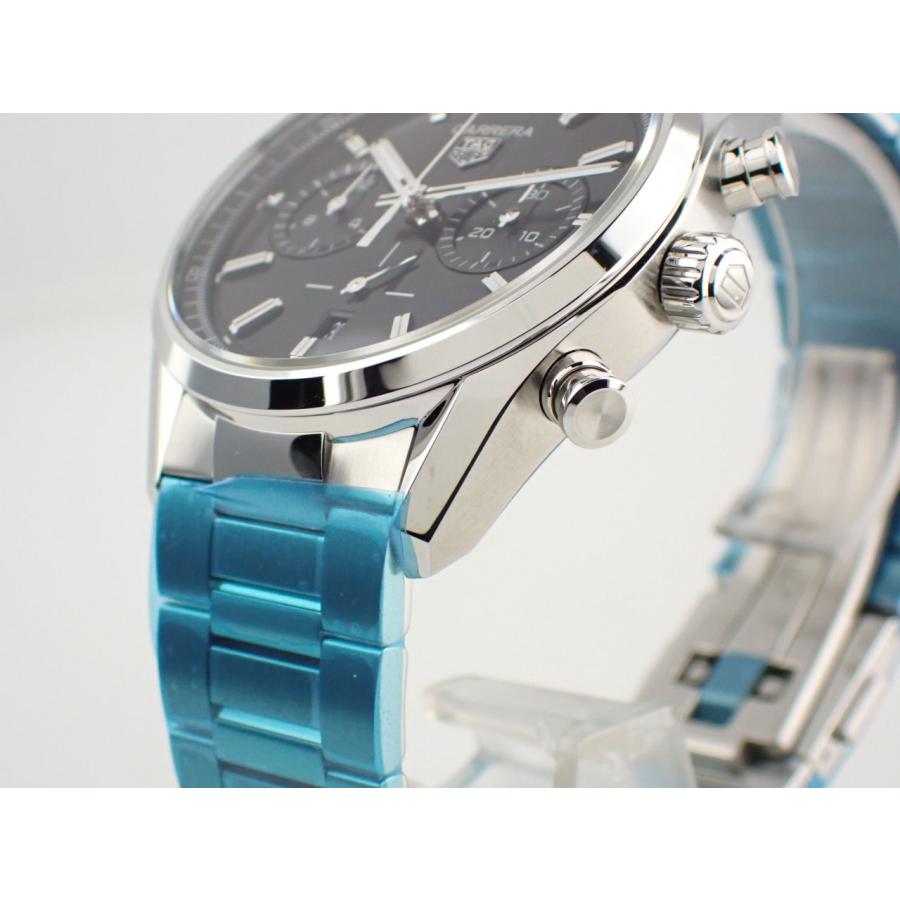 タグホイヤー カレラ キャリバーホイヤー02 クロノグラフ ブラック文字盤 CBN2010.BA0642 新品 | カレラ | 03