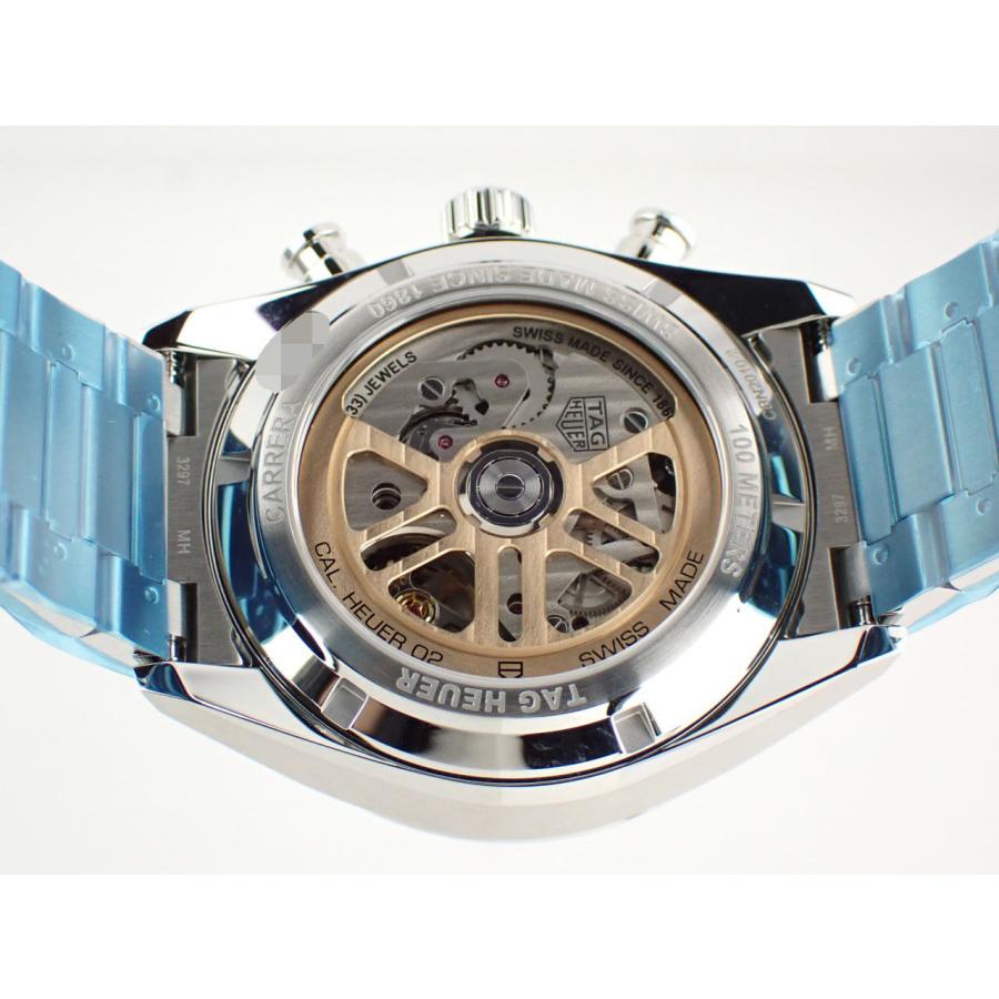 タグホイヤー カレラ キャリバーホイヤー02 クロノグラフ ブラック文字盤 CBN2010.BA0642 新品 | カレラ | 07