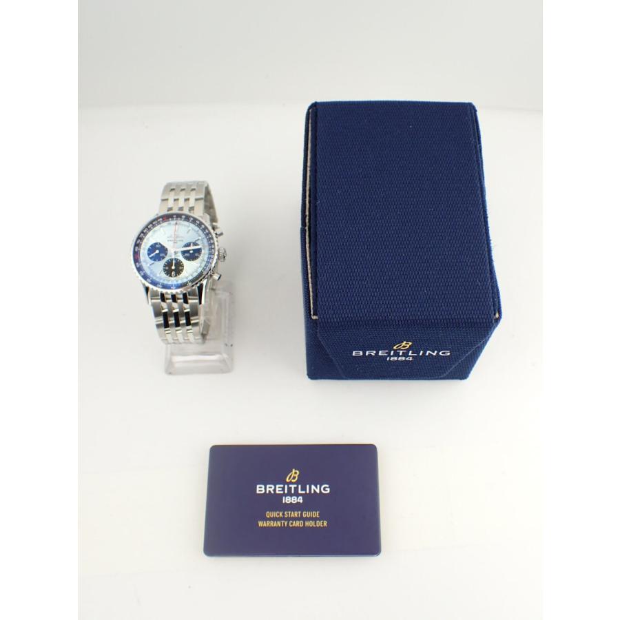 ブライトリング ナビタイマー B01 クロノグラフ 41 アイスブルー アジア圏限定 AB0139241C2A1(AB0139) 新品 | ナビタイマー | 11