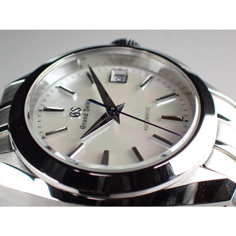 グランドセイコー Grand Seiko 腕時計 ヘリテージコレクション STGK009/9S27-00F0 ホワイトシェル文字盤 デイト 裏スケ SS 自動巻き 【箱・保付き】 【中古】 グランドセイコー Grand Seiko 腕時計 ヘリテージコレクション STGK009
