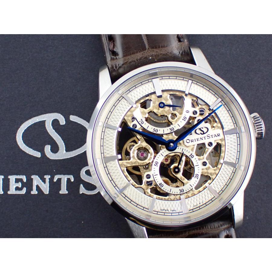 オリエントスター クラシックスケルトン 70周年記念モデル RK-AZ0001S(F8B6-UAA0) 新品 | ORIENT | 11