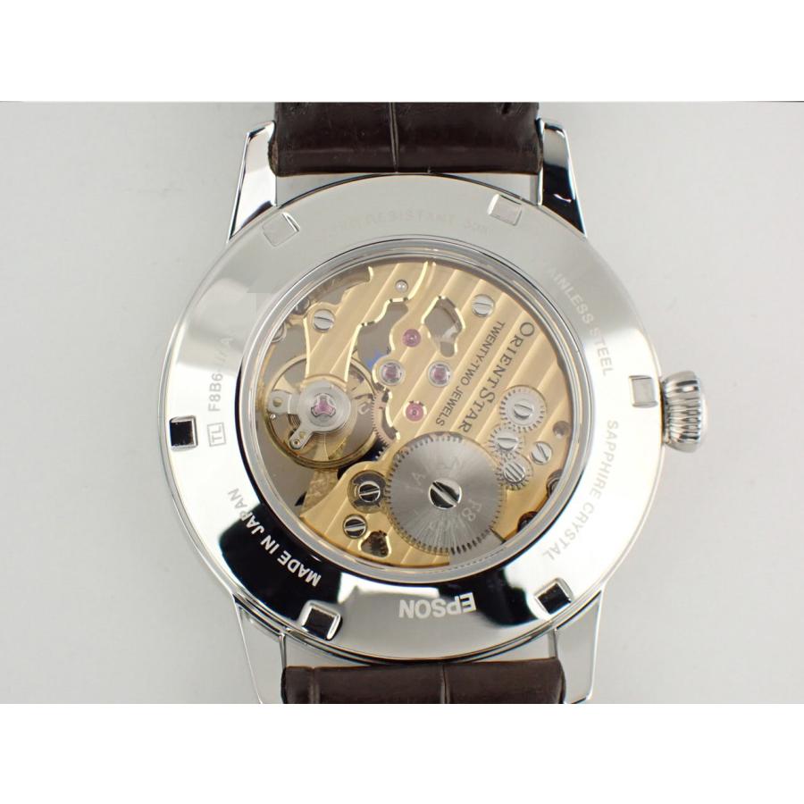 オリエントスター クラシックスケルトン 70周年記念モデル RK-AZ0001S(F8B6-UAA0) 新品 | ORIENT | 07