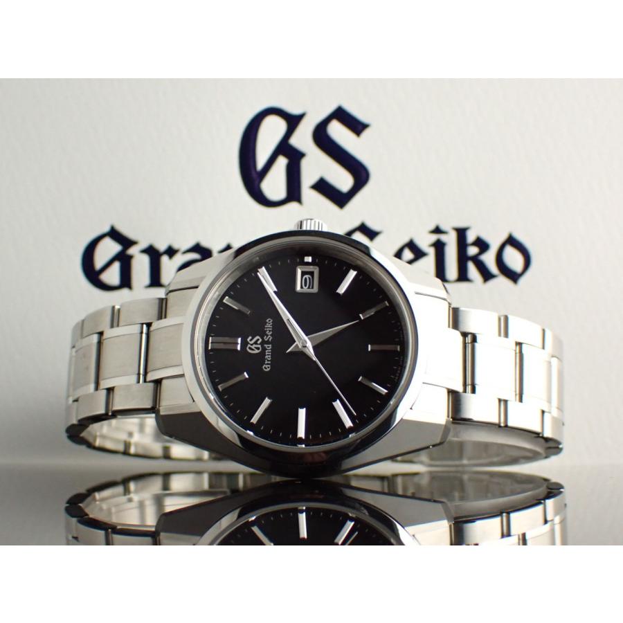 グランドセイコー ヘリテージコレクション 9Fクォーツ デイト ブラック文字盤 SBGP003(9F85-0AD0) 新品 | Grand Seiko | 12