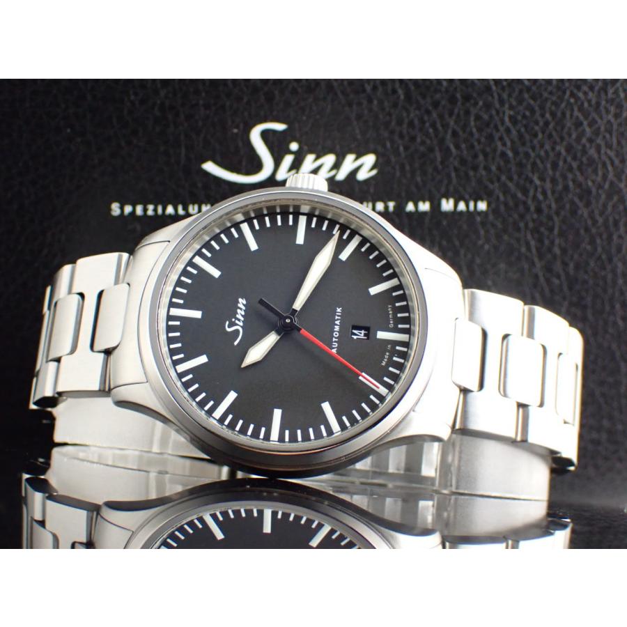 ジン ドイツ製 自動巻き ブラック文字盤 デイト メンズ 836 新品仕上げ済 | Sinn | 13
