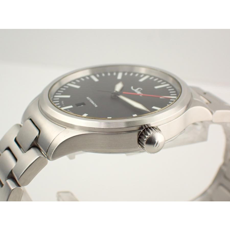 ジン ドイツ製 自動巻き ブラック文字盤 デイト メンズ 836 新品仕上げ済 | Sinn | 02