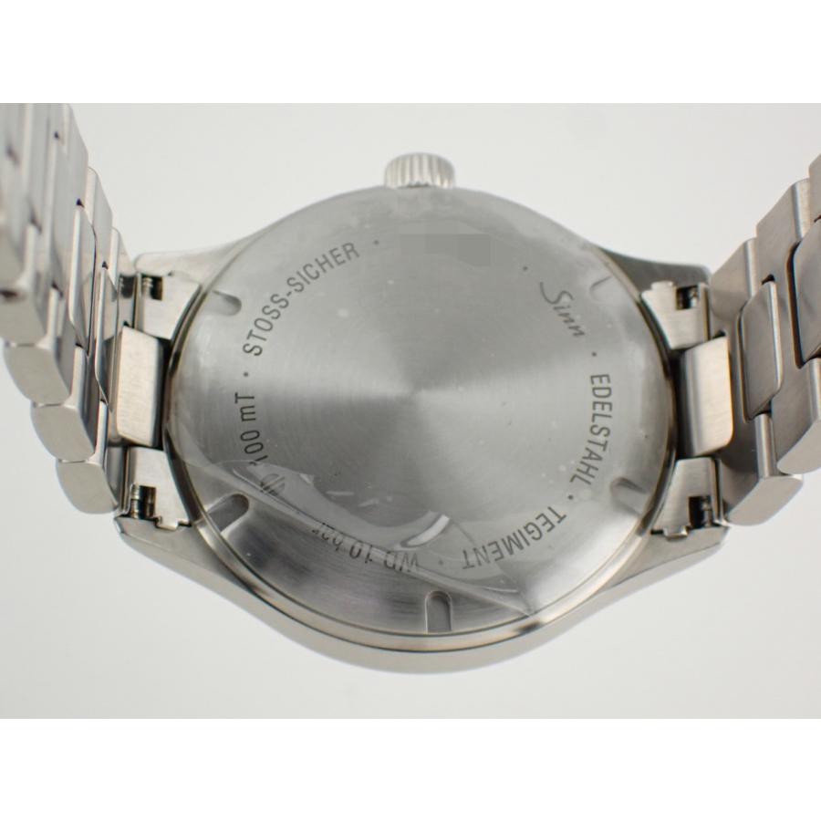 ジン ドイツ製 自動巻き ブラック文字盤 デイト メンズ 836 新品仕上げ済 | Sinn | 07