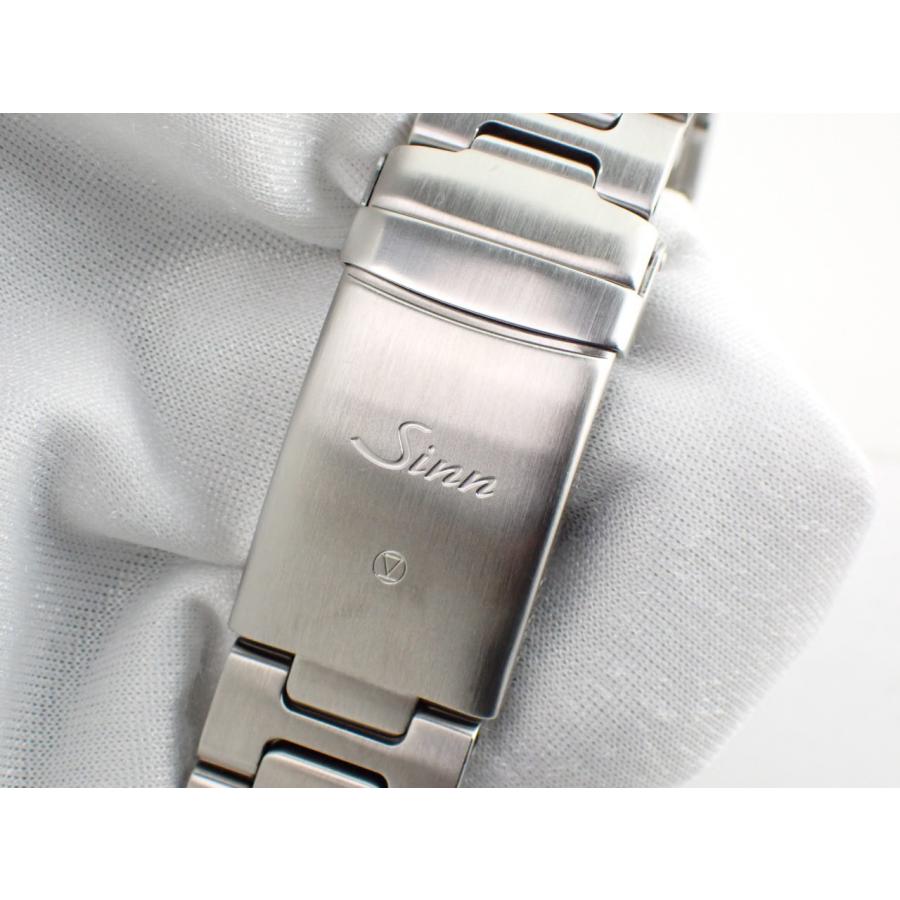 ジン ドイツ製 自動巻き ブラック文字盤 デイト メンズ 836 新品仕上げ済 | Sinn | 08