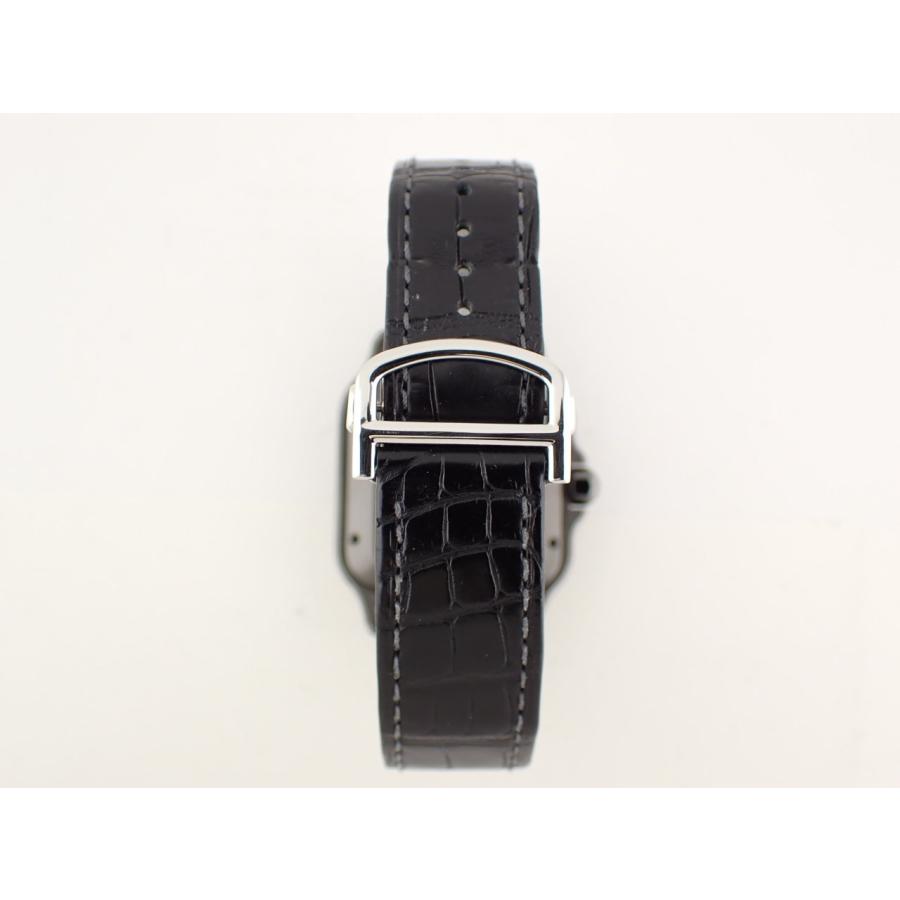 カルティエ サントス ドゥ　カルティエ LM レザーベルト　ブラック文字盤 WSSA0039 中古 | SANTOS DE CARTIER | 08
