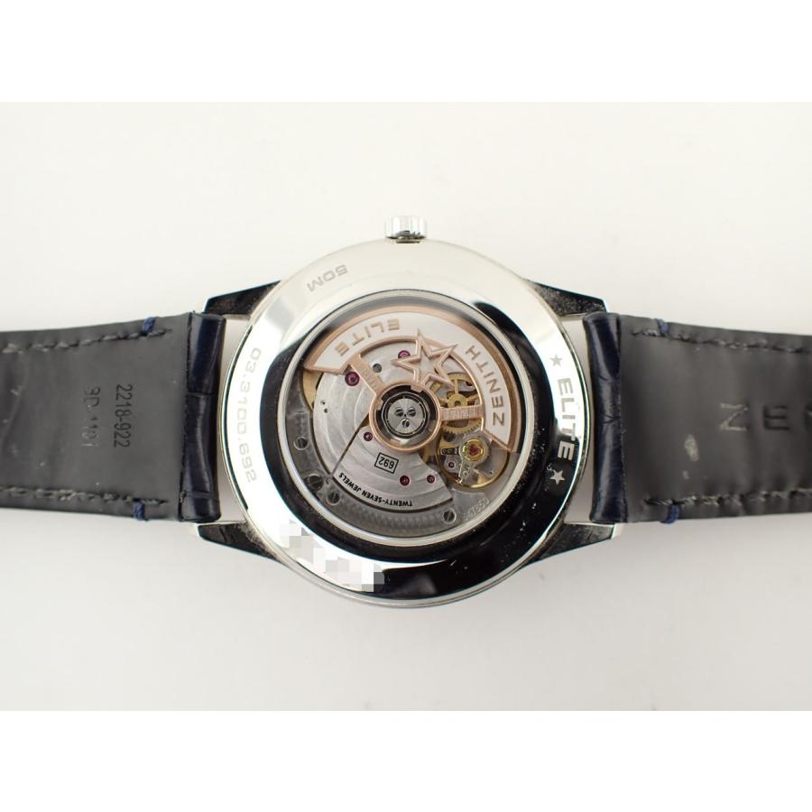 ゼニス エリート ムーンフェイズ 03.3100.692/01.C922 中古美品 | ZENITH（時計） | 07