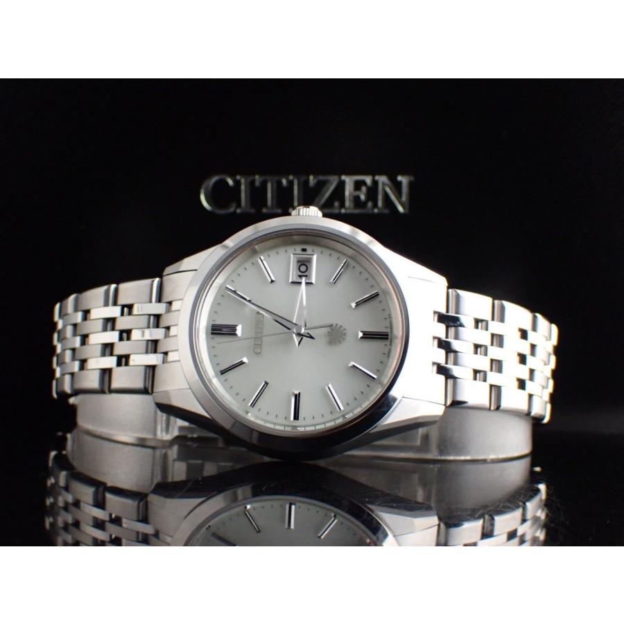 美品✨ CITIZEN エコドライブ 8pダイヤモンド シェル文字盤 WT14 The CITIZEN シチズン ザシチズン エコドライブ スーパーチタニウム