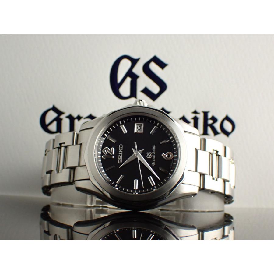Grand Seiko グランドセイコー 生産終了 9Fクォーツ ブラック文字盤