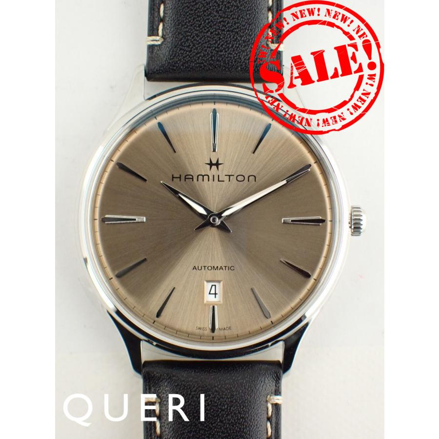 ハミルトン ジャズマスター シンライン オート カーフスキンレザーベルト メンズ H38525721 新品 | HAMILTON