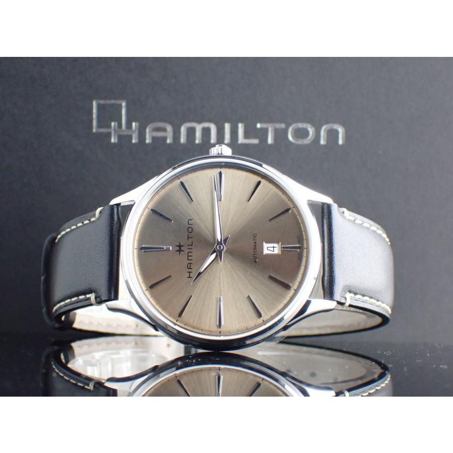 ハミルトン ジャズマスター シンライン オート カーフスキンレザーベルト メンズ H38525721 新品 | HAMILTON | 13