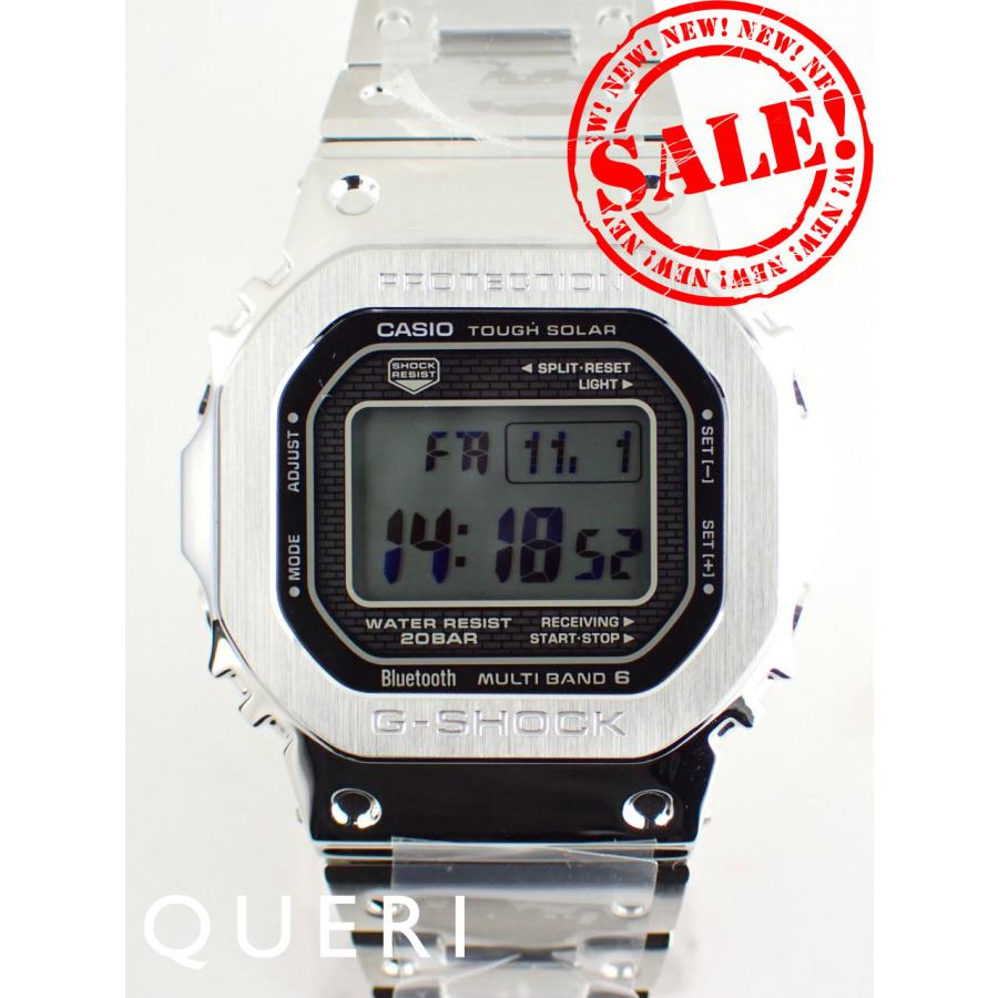 G-SHOCK カシオ Gショック フルメタル 電波ソーラー GMW-B5000D-1JF 未